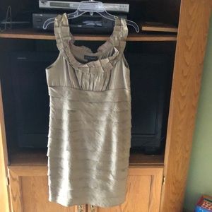 Taupe dress